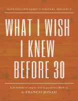What I Wish I Knew Before 30_ L - Francis Jonah (2) (2).epub